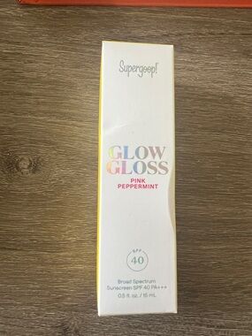 Supergoop! SPF 40 Glow Gloss Pink Peppermint